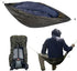 onewind Versatile Hammock Gear Sling or Backpack Rain Cover, Ultralight Waterproof Underbelly Gear Hammock Storage to Place Backpack, Clothes, Qui...