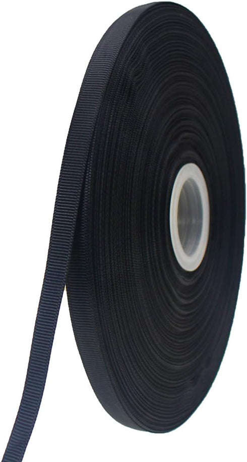 Jesep One Roll 100 Yards 3/8" Soild Grosgrain Ribbon Boutique Gift Wrapping Package Ribbon, DIY Crafts Bow Hair Headband Accessories Assorted Ribb...