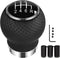 Universal Shift Knob 6 Speed Manual Gearbox Shift Knobs Fit for Most Car Transport Vehicles?Round Head R Down?...