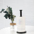 Paper Towel Holder, NSCMQSL Black Kitchen Towel Holder, Steady Countertop Paper Towel Holder with Weighted Base for Kitchen Roll Holder (Black)...