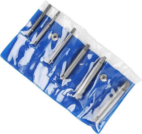 Steel Broken Head Taps Extractor, Screw Remover Stripped Screw Tap Extractor Set for Everyday Home Repair Work(6 Pcs)...
