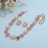Colorful Crystal Beads Choker Chunky Necklace for Women Girls Sparkle Jewelry Prom Wedding Special Events...
