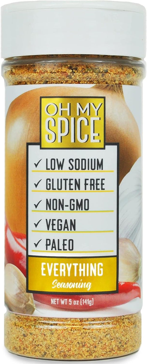 Taco Seasoning Mix All Purpose Blend - Gluten Free & Low Sodium Mexican Seasoning for Taco Tuesday Night. Everything Seasonings for Fajita & Burri...