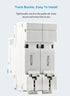 Electrical Miniature Circuit Breakers for DC Power Distribution and Protective Disconnect with DIN Rail Mounting, Air Switch for Solar PV System a...