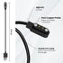 E ECSEM Intended for Cosmo JrTrack/Cosmo JrTrack 2/Cosmo JrTrack 3 Kids Smart Watch Charger Cable, 60CM Replacement Magnetic USB Charger Cable Cha...