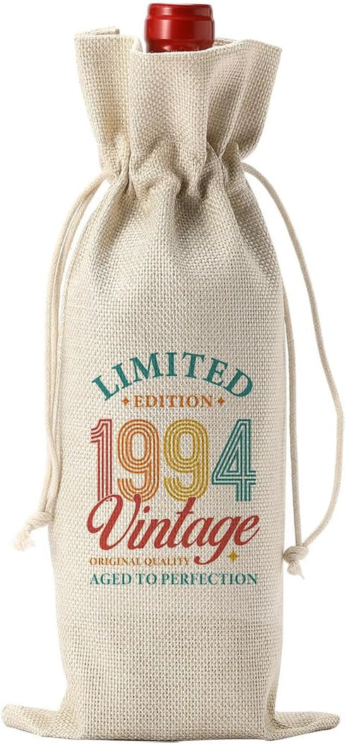 30th Birthday Decorations for Her Women, 30th Birthday Gifts for Her Women Wine Bag, Funny Wine Gift Bag 30th Birthday Gifts, 30th Birthday Wine B...