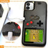 Gameboy Phone Case for iphone 11 with Tempered Glass Phone Screen Protector,Full Color Display 36 Retro Classic Games, Protective Cover Self-Power...