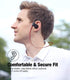 Otium Bluetooth Headphones, Wireless Earbuds IPX7 Waterproof Sports Earphones with Mic HD Stereo Sweatproof in-Ear Earbuds Gym Running Workout 15 ...