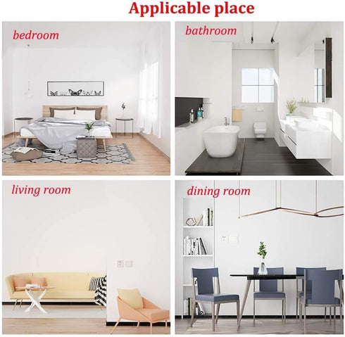 Safiyya White Wallpaper White Contact Paper Waterpoof Peel and Stick Wallpaper Self-Adhesive Wallpaper Removable Contact Paper for Walls 39.3"x17....