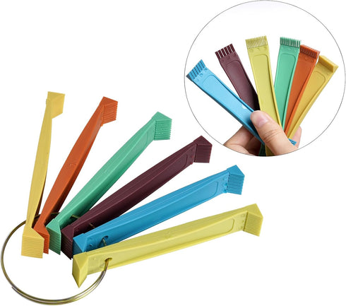4 Pcs Air Conditioner Fin Cleaner Set Include 2 Pcs Fin Comb Condenser 2 Pcs Coil Cleaning Brush Condenser Fin Straighteners Stainless Steel Radia...