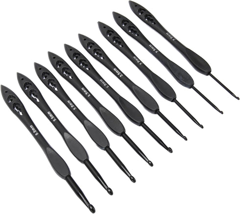 9pcs Circular Knitting Needles Interchangeable Circular Knitting Needle Tips Set,Interchangeable Knitting Needles Set for Beginners or Professiona...