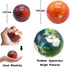 10PCS Solar System Planet Stress Balls,Stress Relief Planets and Space Ball Educational Toys,Anti Stress Solar Educational Balls for Adults and Ki...