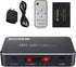 4K HDR HDMI Switch, Koopman 4 Ports 4K 60Hz HDMI 2.0 Switcher Selector with IR Wireless Remote, Supports UltraHD Dolby Vision, High Speed(Max to 1...