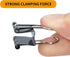 Metal Small Binder Clips Small for Paperwork,50 Pack 3/4 Inch Paper Clamps Clips Office Supplies,Mini Black Office Clips...