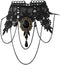 Gothic Black Lace Necklace Steampunk Vampire Choker Punk Victorian Costume Party Retro Vintage Wedding Party Prom Festival Halloween Jewelry for W...