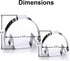 Ugly Christmas Sweater Cookie Cutter, Premium Food Grade Stainless Steel, Dishwasher Safe (Christmas Sweater 2 Piece)...
