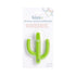 Cactus Silicone Teether Toothbrush, Toothbrush for Infants, Multiple Soothing Surfaces, BPA Free, Green...
