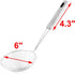 uxcell Metal Wire Spiral Mesh Kitchen Frying Skimmer Strainer Filter Ladle 6 Inch Dia...