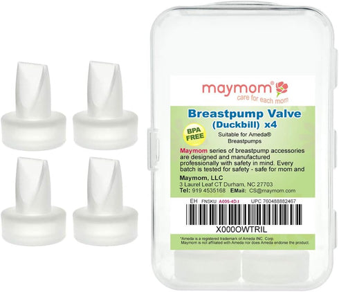 Maymom Duckbills Compatible with Ameda MYA Joy and Purely Yours Pumps Valves; Retail Packaging Factory Sealed...