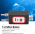 Mini Balun, 1:4 Mini Balun Mini Balun Strong Audio Equipment, Furniture Industrial Accessories, High Safety Factor Mini Balun for Outdoor use QRP ...