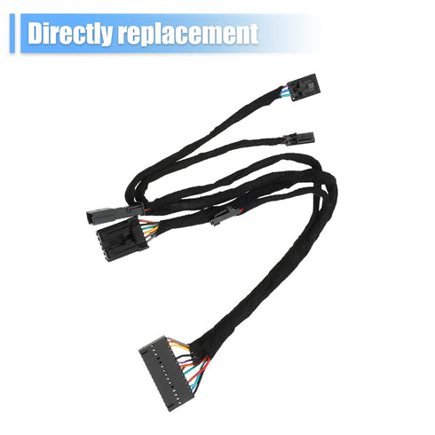 X AUTOHAUX 68163713AC Steering Wheel Wiring Harness Audio Controls for Ram 1500 2500 3500 2012 2013 2014 2015 2016 2017 2018...