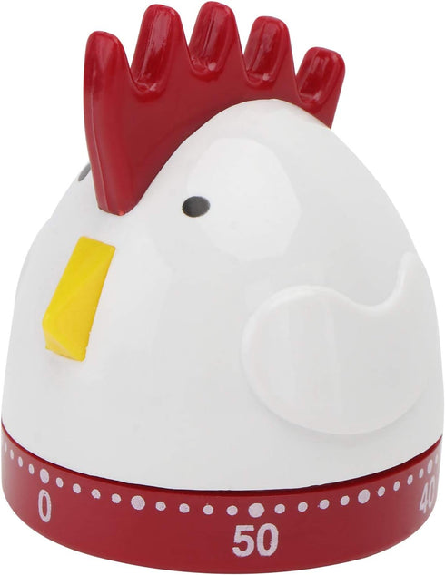 Mechanical Kitchen Timer, Cute Rooster Timer for Kids, Wind Up 60 Minutes Manual Countdown Timer for Classroom, Home, Study and Cooking...