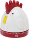 Mechanical Kitchen Timer, Cute Rooster Timer for Kids, Wind Up 60 Minutes Manual Countdown Timer for Classroom, Home, Study and Cooking...