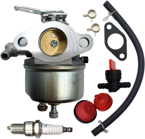 Carburetor w/Gasket Compatible with Tecumseh HSSK50-67324N, HSSK50-67326L Snowblowers Engine New Carb...