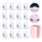 16 PCS Self Adhesive Caster Wheels 360 Degree Swivel Mini Adhesive Wheel Stainless Steel Pulley Pndbnq Sticky Roller for Attach Bins Storage Boxes...