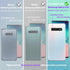 KIOMY Clear Case for Samsung Galaxy S10+ / S10 Plus, Airbag Corners Shockproof Bumper Protective Phone Cover Flexible TPU...