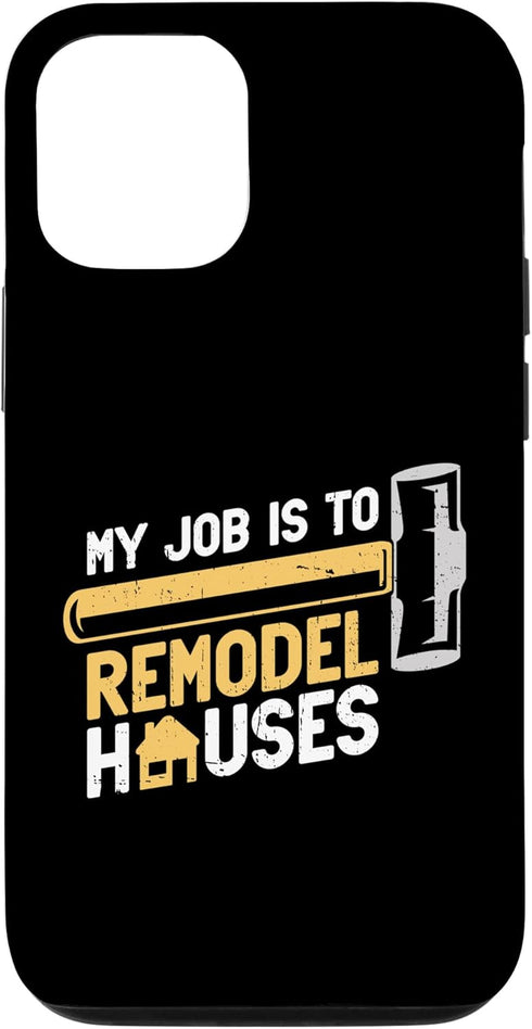 iPhone 12/12 Pro Home Improvements And House Remodel Sledgehammer Case...