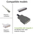 Type C to Magnetic Charging Cable,Compatible with magsafe3 and Macbook2012-2023, 2M, Midnight Black...