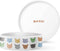Fringe Studio Watercolor Cat Pet Bowl, Small...