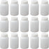 Bettomshin 5Pcs 100ml PE Plastic(Food Grade) Bottles, Wide Mouth Lab Reagent Bottle Liquid/Solid Sample Seal Sample Storage Container with Graduat...