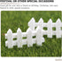 BESPORTBLE 10 Pcs Miniature Garden Fence Mini Picket Ornament Fence for Dollhouse Garden Plant Pot Decorations DIY Project (White)...