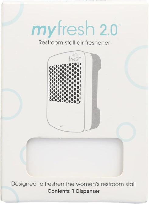 Fresh Products myfresh Dispenser 2.0 Air Freshener, Improved Design, Motion Sensor, White/Gray - 1pk...