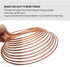 25Ft 3/16 Brake Line Kit with 16 Brake Line Fittings,Pre Bent Brake Lines for Automotive Replacement Brake Lines,Copper Brake Lines and Fittings f...