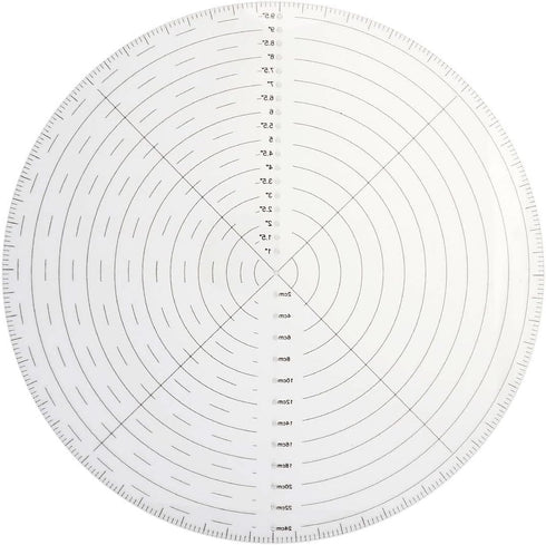 10" Round Center Finder Compass for Wood Turners Lathe Work, Clear Acrylic for Drawing Maker Circles, Wood Turning For Locating Center woodworking...