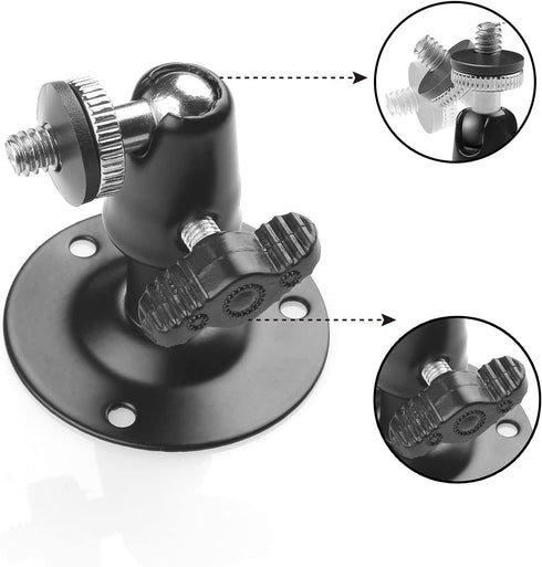 Camera Bracket Mount 3 Pcs Security Wall Mount for Oculus Sensor Arlo, Arlo Pro,Metal Security Camera Bracket Outdoor Indoor Oculus Rift Mount Bra...