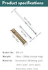 CAMPINGMOON Fire Blowing Stick Split Type Compact Fire Starter MS-43...