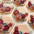 KEOKER Flower Polymer Clay Molds - 4 Pcs flower & Leaf Polymer Clay Molds for Jewelry Making, Daisy Miniature Clay Molds, Polymer Clay Molds for P...