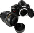 Camera Body Cap & Rear Lens Cover for Nikon D3,D4,Df,D300,D300S,D750,D700, D800 D800E,D610,D600,D70,D70S,D80,D90,D3500 D3400,D3300,D3200,D3100,D56...