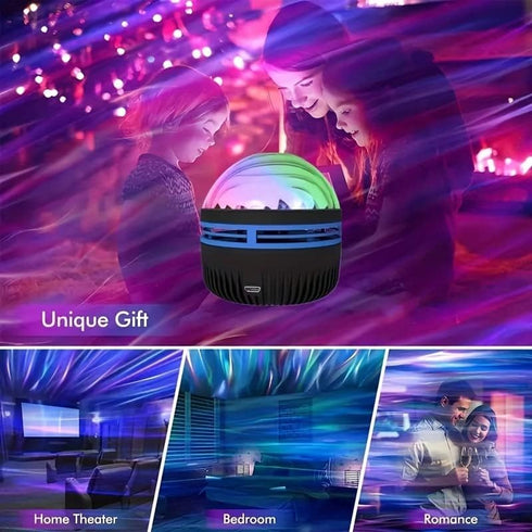 Aurora Lights Projector, Northern Light Projector with Remote Control, Night Light Projector for Kids Adults, for Gaming Room/Bedroom/Ceiling/Part...