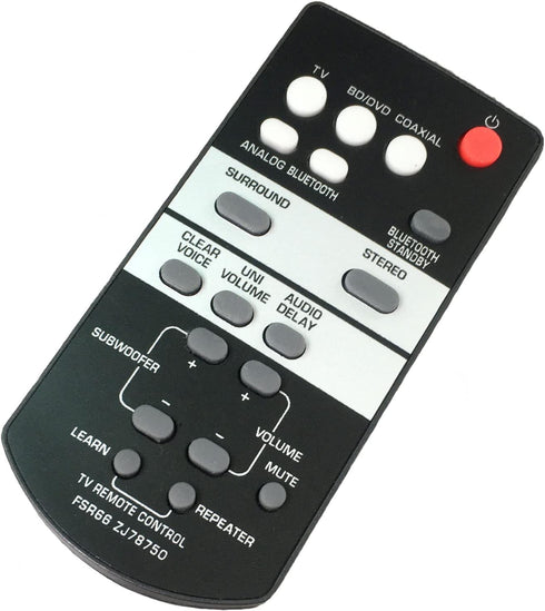 Replaced Remote FSR66 for Yamaha YAS-107 YAS-207 YAS 106 YAS-203 ATS-1070 ATS-1060 ATS-1030 ZJ78750 ATS1050 ATS-1050 YAS-105 YAS-103 ATS1080 YAS-1...