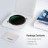 NEEWER 37mm HD Variable ND Filter ND2-ND32 (1-5 Stops) No X Cross/Optical Glass/30 Layer Nano Coated/Ultra Slim Aluminum Alloy Frame/Water Repelle...