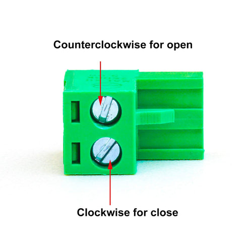 10 Pcs 5.08mm 2 Pin Phoenix Type Connector Green PCB Screw Terminal Block 2 Pole...