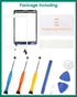 for iPad Mini 1 Touch Screen Replacement A1432 for iPad Mini 2 Digitizer Replacement A1490,A1489,A1491 Touch Screen with IC Chip,Home Button,Camer...