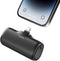 SOARAISE Small Portable Charger with Built-in USB Connector, 5000mAh Ultra-Compact Power Bank Mini External Battery Pack for iPhone 14/Pro/Pro Max...