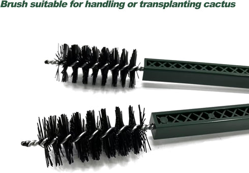 Garden Cactus Pliers Plastic, Hand Transplanting Succulents Tool for Moving Plants Clip, Miniature Planting...