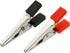 YOKIVE 4 Pair Alligator Clips, Laboratory Test Probe | Connecting Wires, Great for Electric Test (Black, Red, Silver, 2 -Inch)...